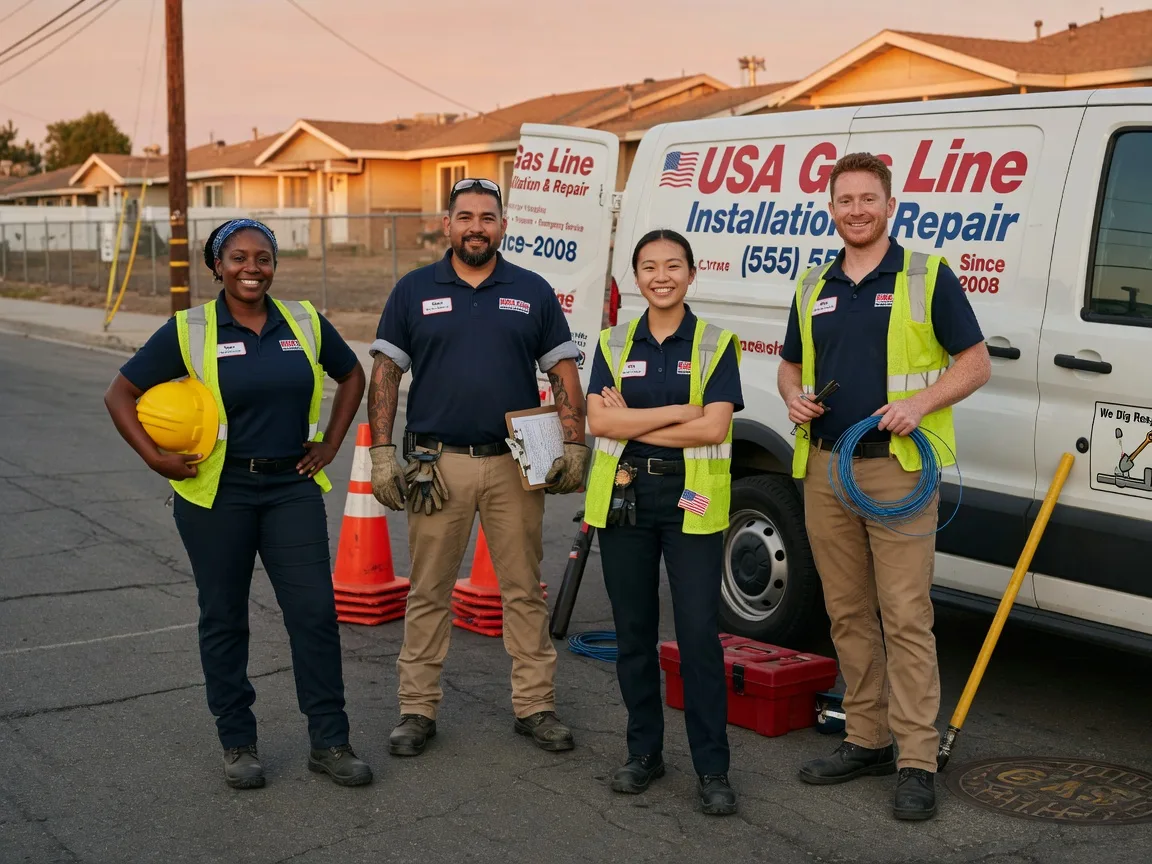Gas Line Installation company in Mantachie, MS